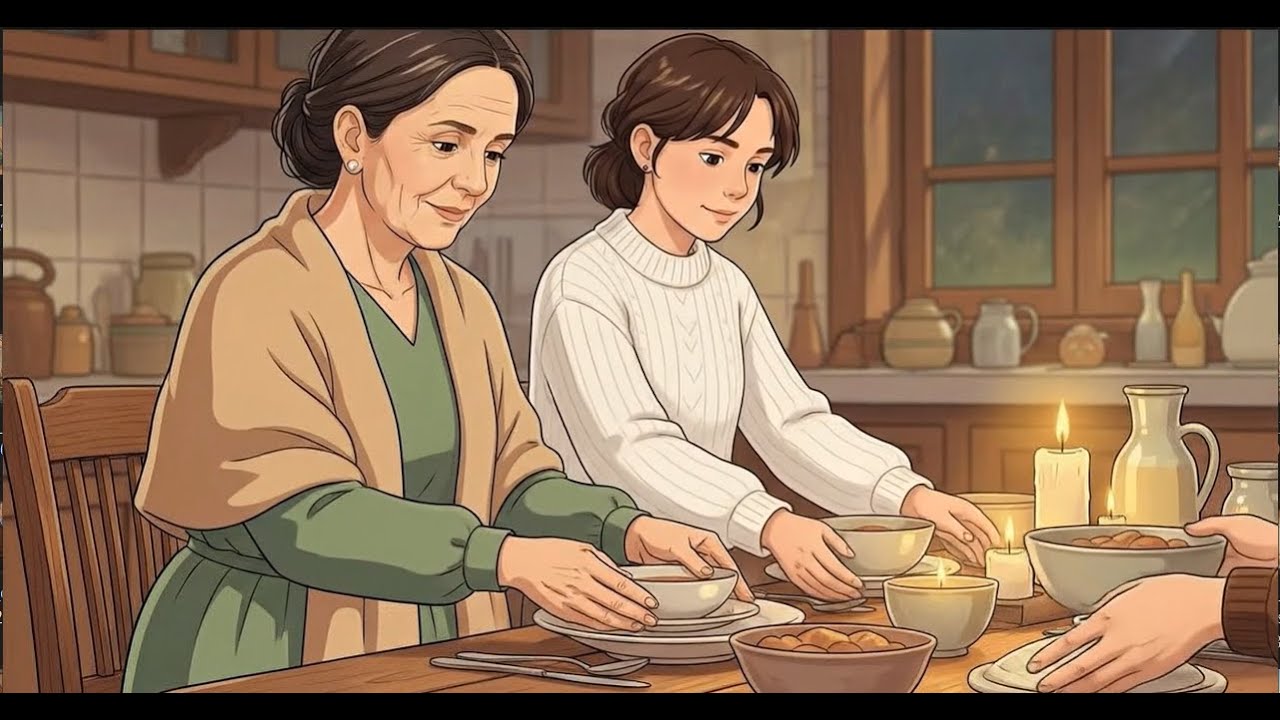 1990s Relaxing Snowy Morning Village Kitchen Cooking ASMR  Cozy Homestead Winter Life Story
