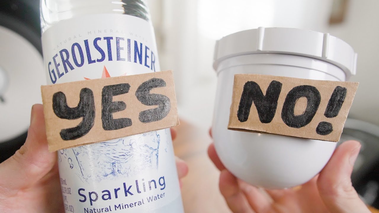 MINERAL WATER / why it's healthier than water filters