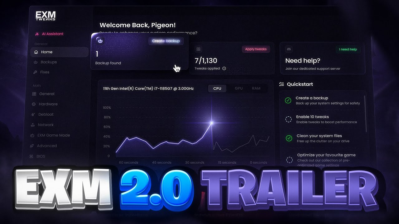This PC Optimization tool will change everything... (EXM 2.0 Trailer)