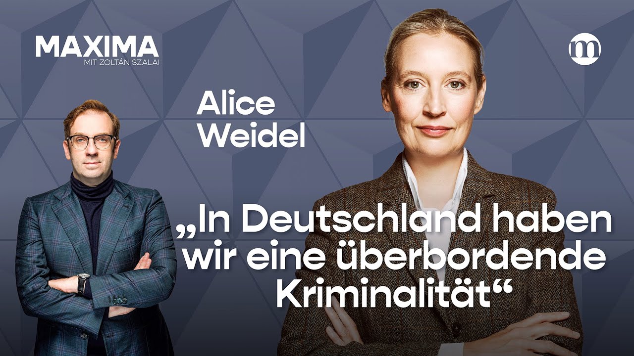 „Die, die diesen Krieg anfachen, gehören selbst in die Schützengräben” – Alice Weidel bei MAXIMA