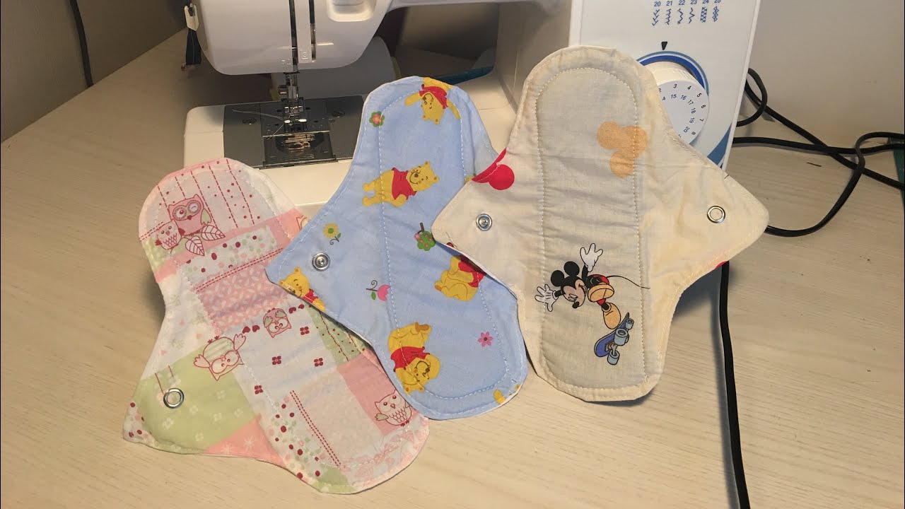 Assorbenti lavabili? perchè no! cuciamone qualcuno insieme!
