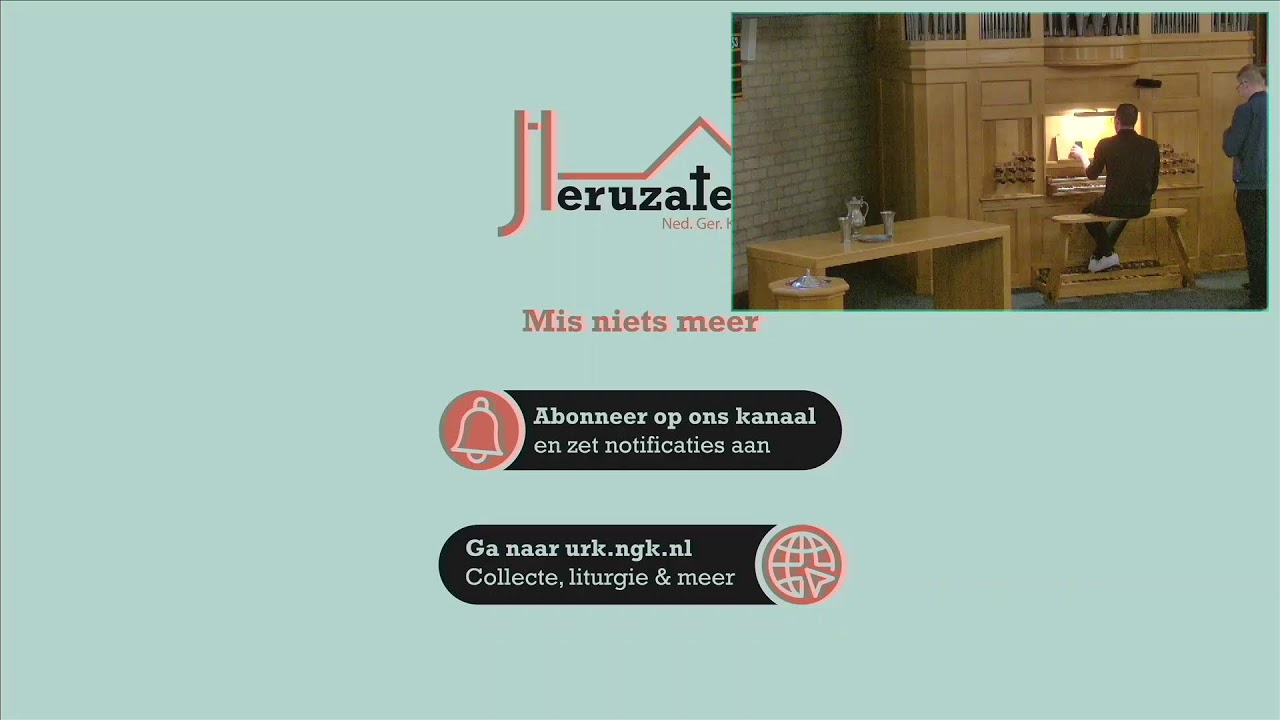 NGK Jeruzalem Kerk Urk | Psalmenzangdienst met bovenstem 28 september