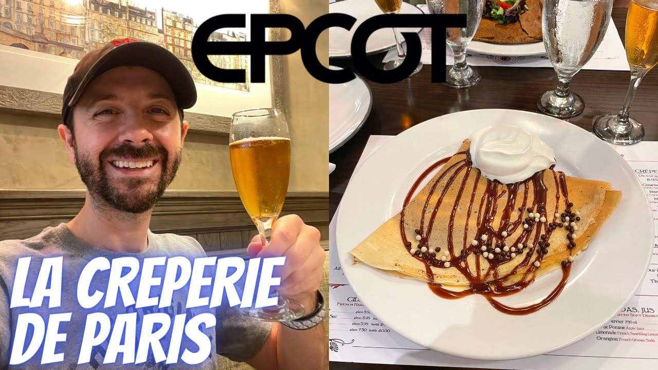 EPCOT's New La Cr&ecirc;perie de Paris - Delicious Cr&ecirc;pes in France!