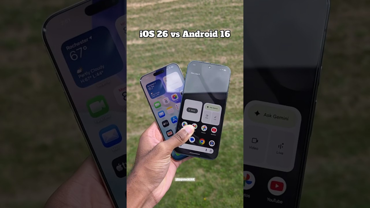 iOS 26 vs Android 16