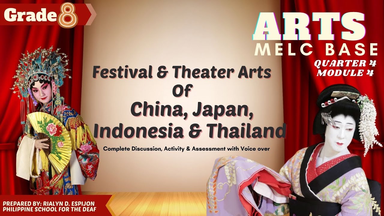 Grade 8- Arts_Festival & Theater Arts of China, Japan, Indonesia & Thailand_Quarter 4