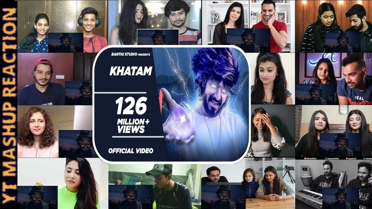 Emiway- Khatam Mix-Mashup Reaction | YT MASHUP REACTION