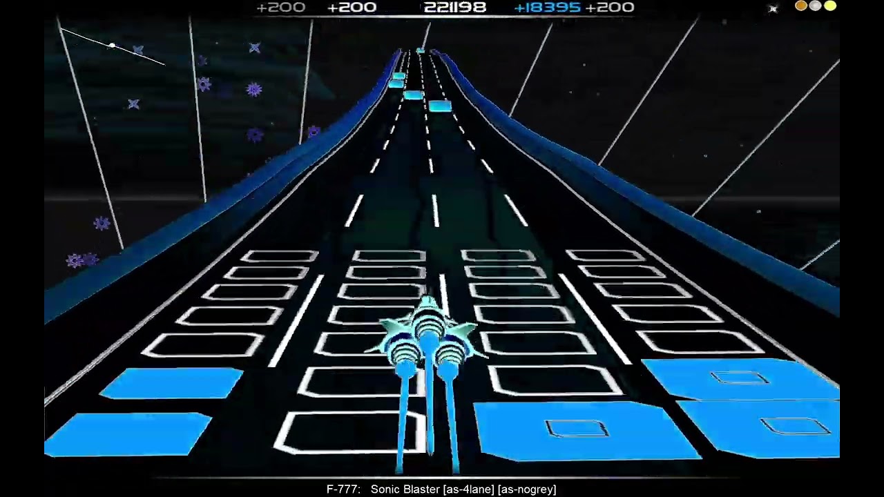 F-777 - Sonic Blaster (Audiosurf) [4lane, nogrey]