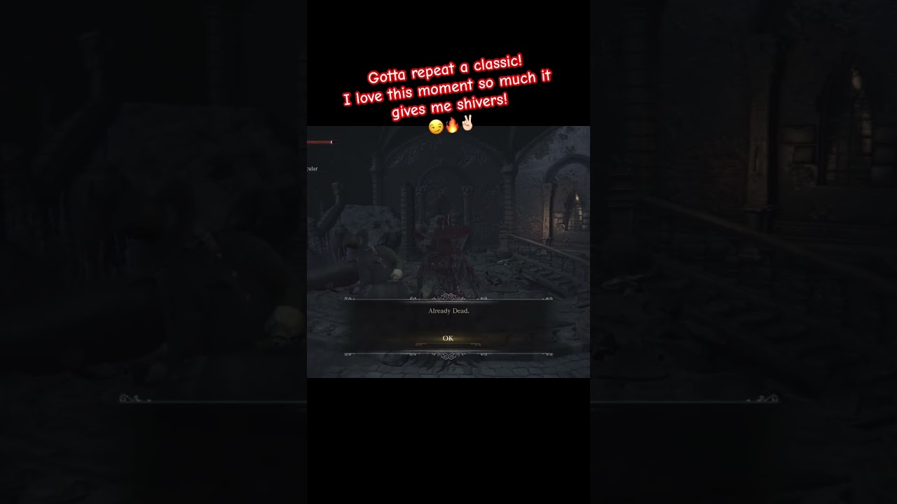 One of my favourite Bloodborne moments! 😏✌🏻 