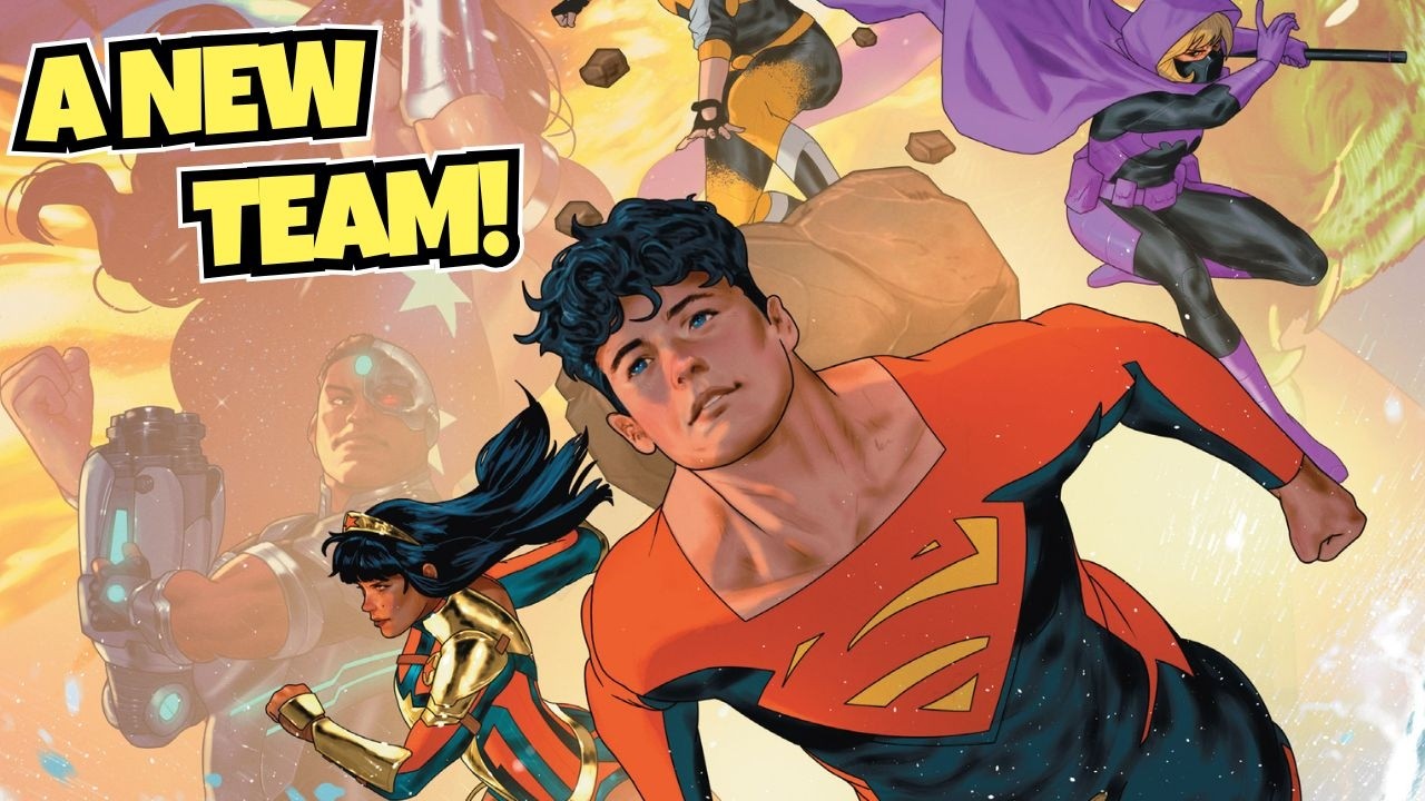 NEW TITANS #33 | COMIC BOOK REVIEW |  DC COMICS | DC ALL IN ACT 2 | A BRAND NEW TEAM