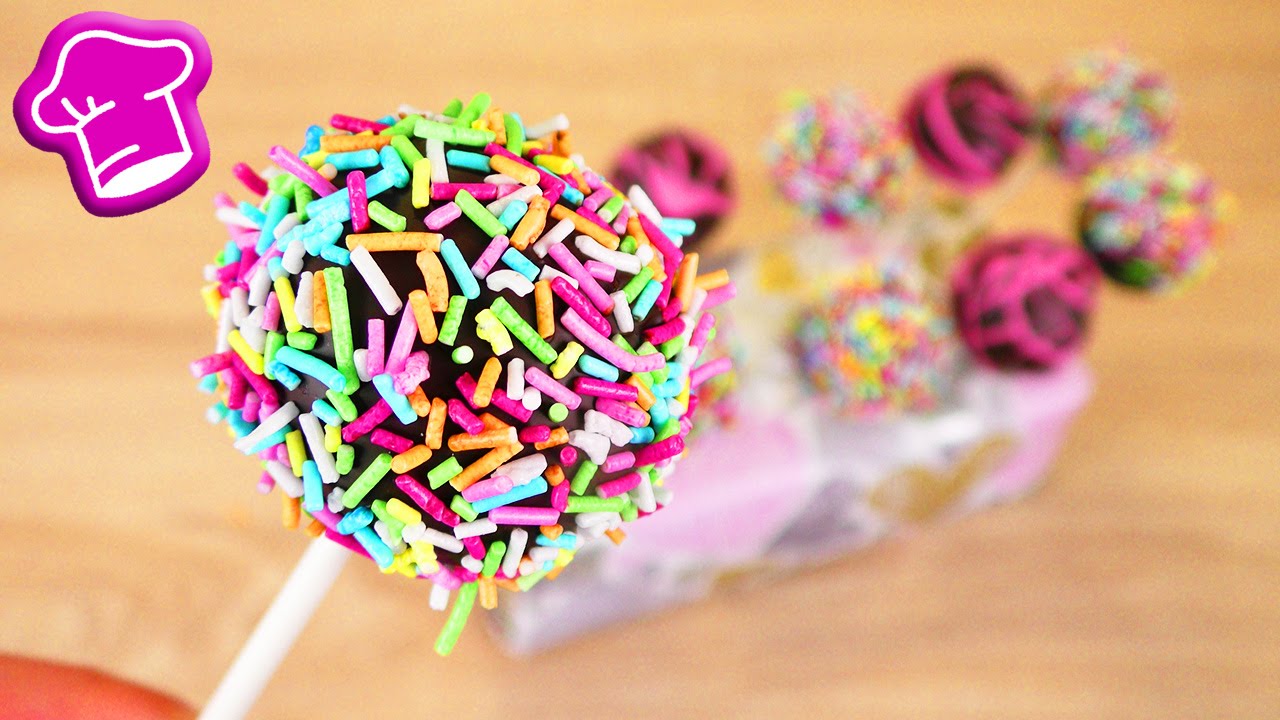 Cakepops selber machen | einfaches Grundrezept für wunderschöne Kuchen am Stiel | Super lecker