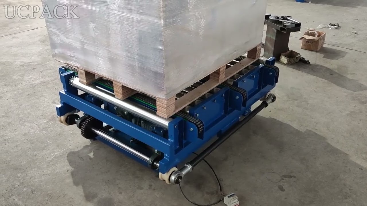 Pallet Handling 4-Way Type Pop Up Roller Transfers System
