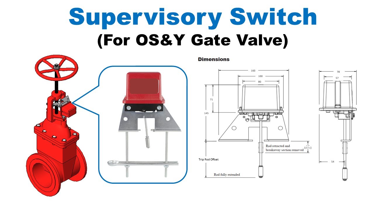 Create Supervisory Switch Revit Family for OS&Y Gate Valve