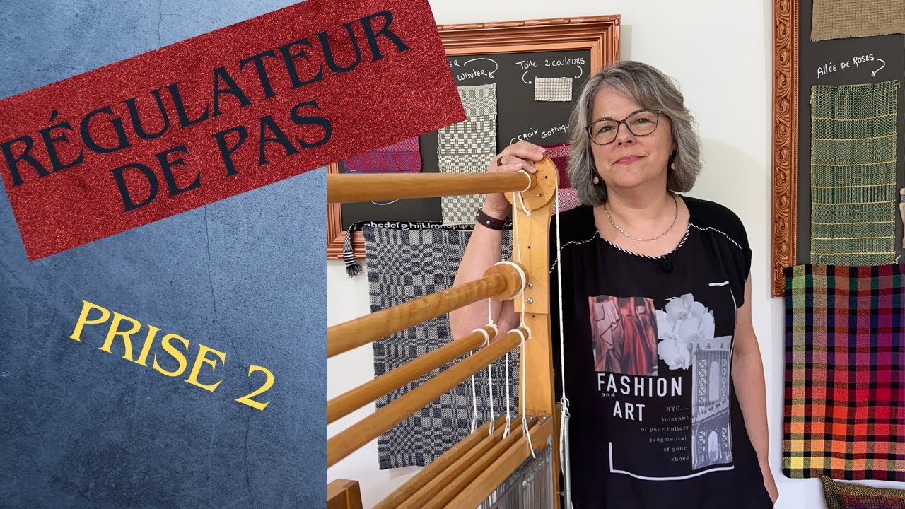 Métier à tisser-Régulateur de pas, prise 2🌷