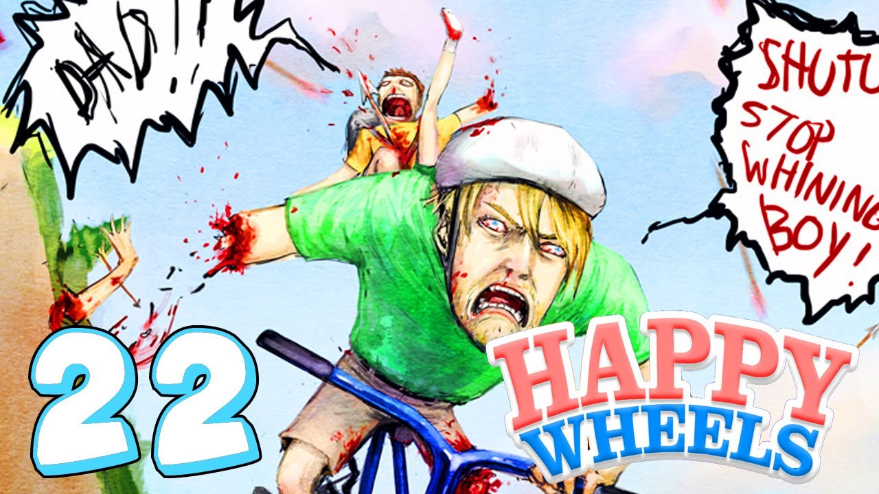 RIDING BIKES WITH NO LEGS - Happy Wheels - Part 22