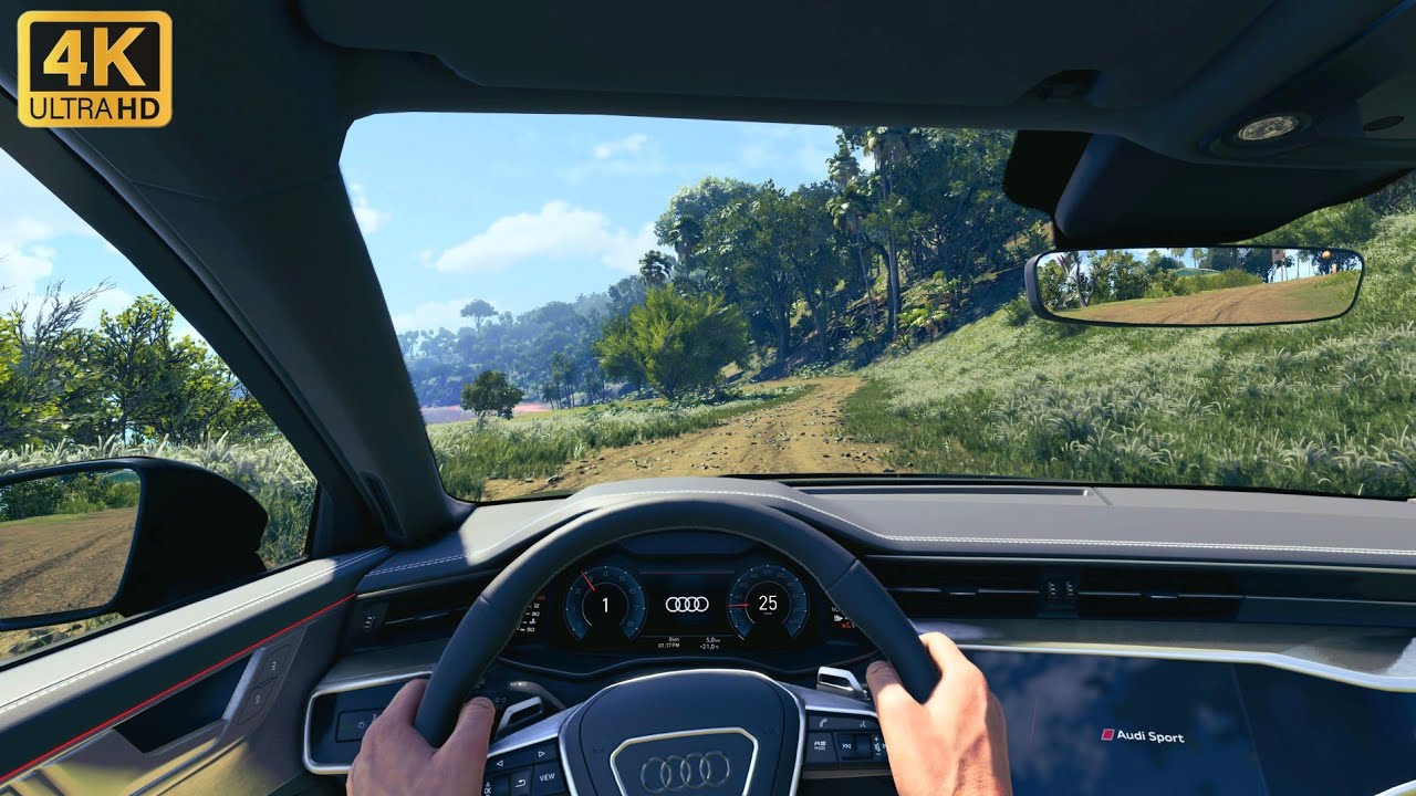 The crew motorfest first person gameplay - audi rs6