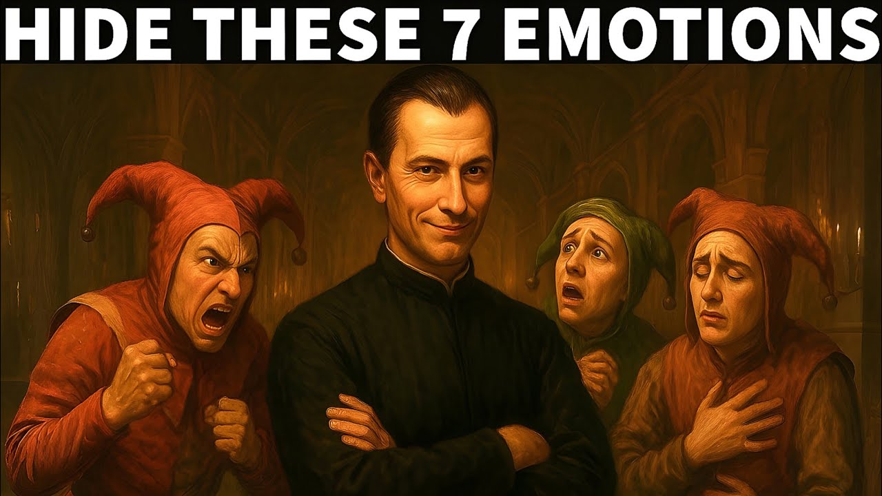 7 Emotions Machiavelli Warned to Never Reveal (Most do Everyday)