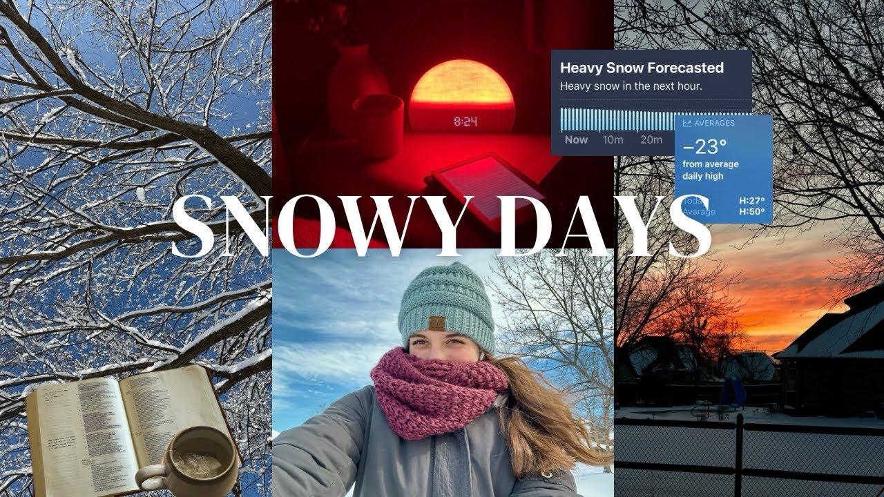 spend a few snowy days in my life with me