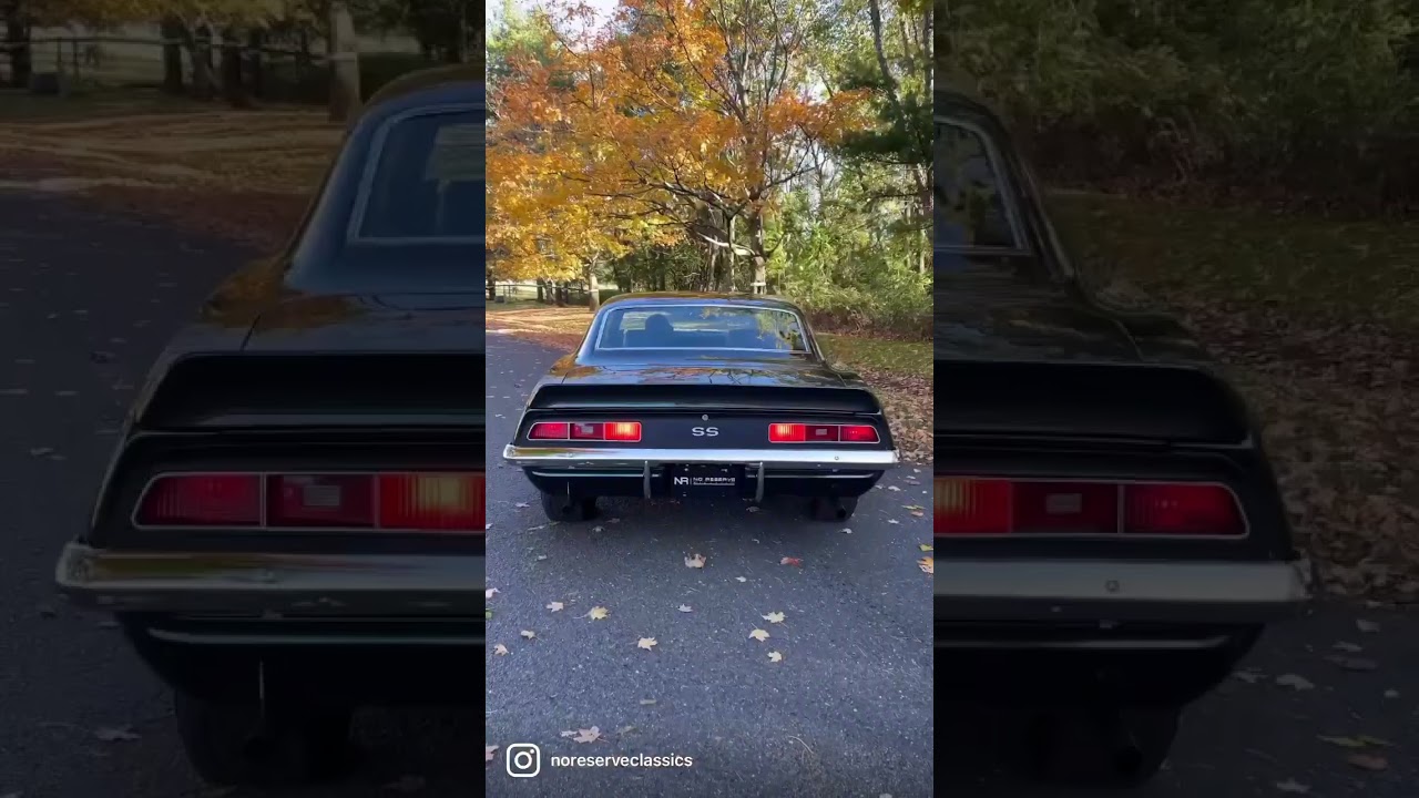 Sound on for our beautiful 1969 Chevrolet Camaro SS 396 L78! 🇺🇸
