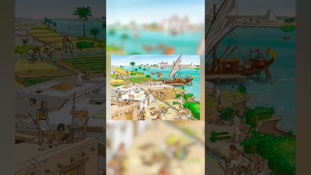 M&ecirc;nfis: A Primeira Capital do Egito Antigo - Hist&oacute;ria Eg&iacute;pcia - Foca da Hist&oacute;ria #shorts