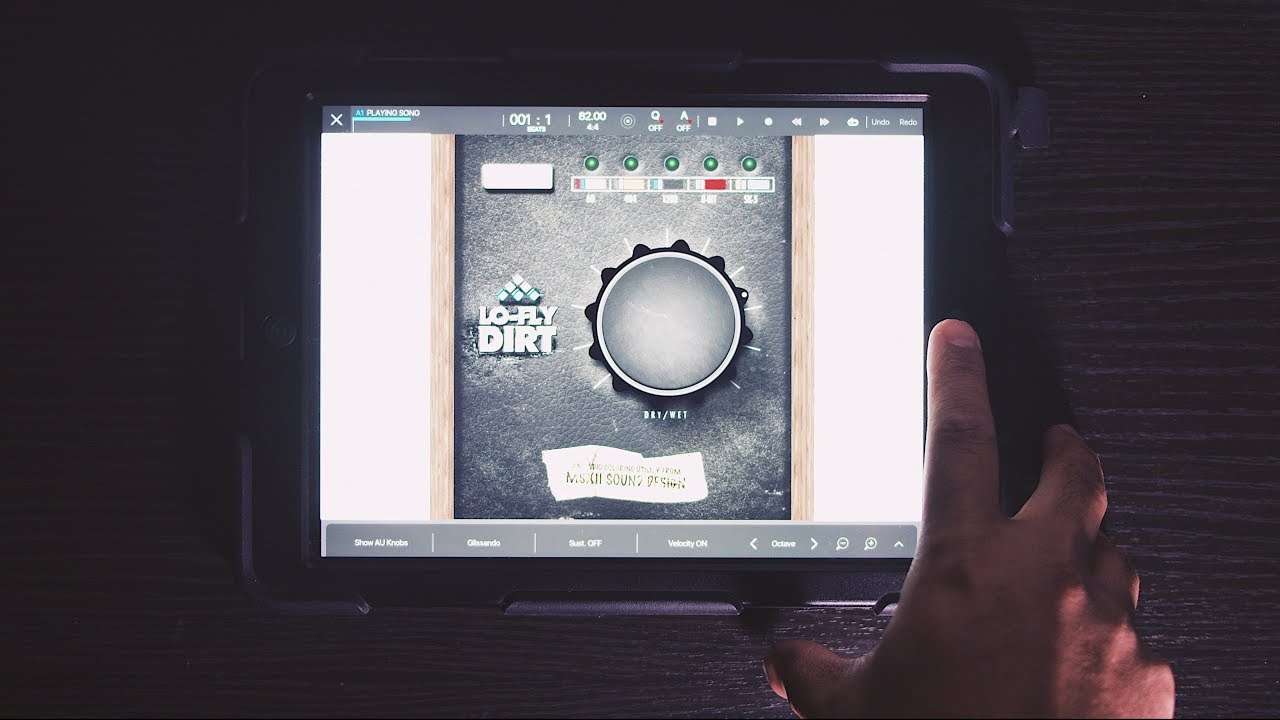MSXII Lo-Fly Dirt app review with Beatmaker 3