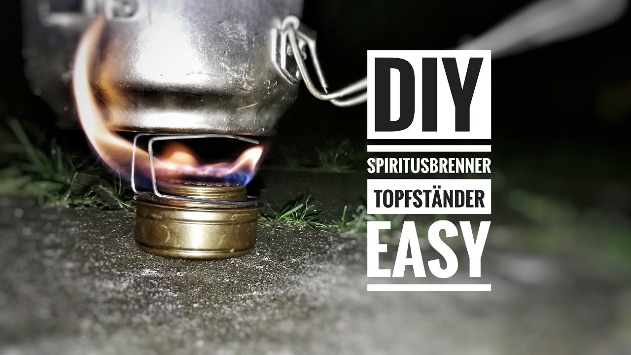 DIY Spiritusbrenner Topfständer Kostenlos