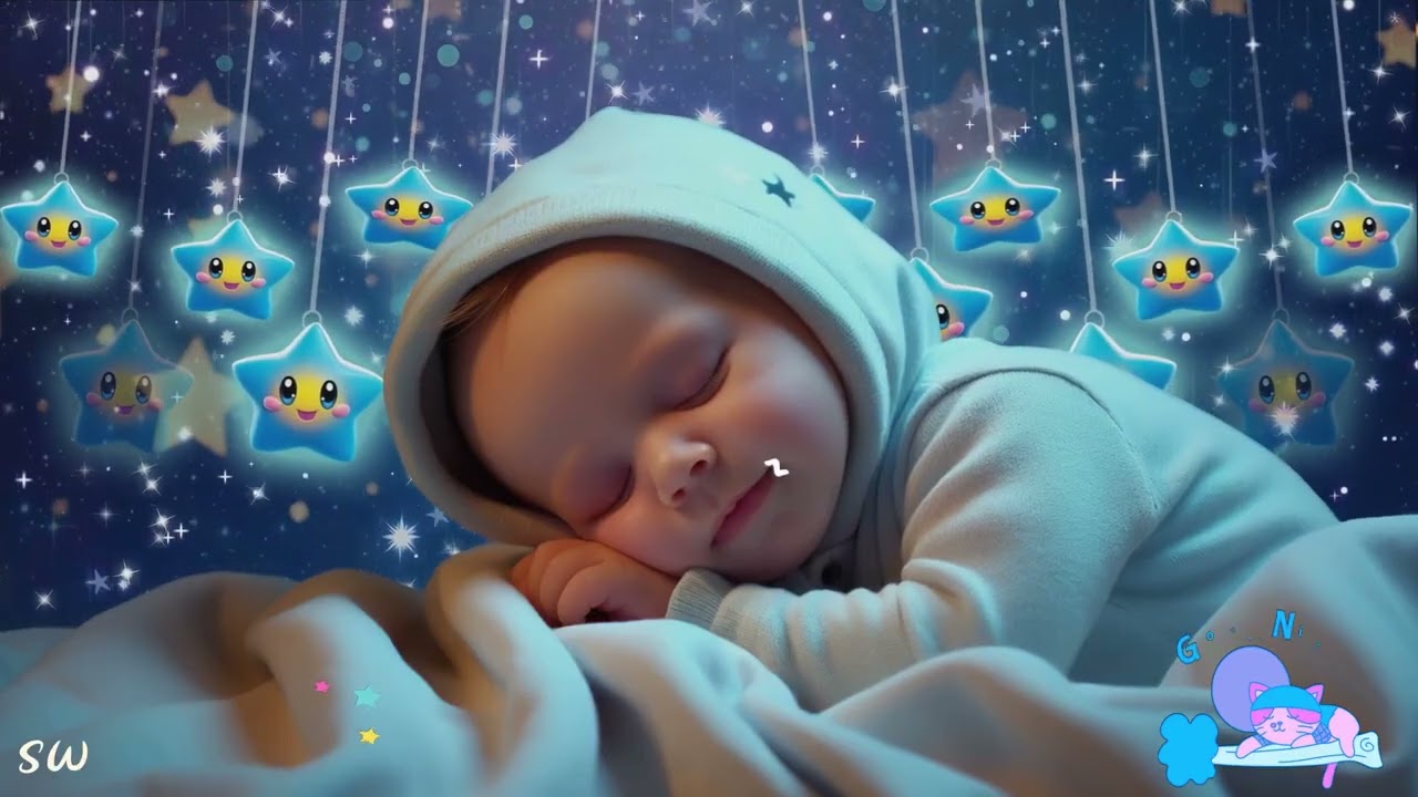 Deep Baby Sleep Fast 💤 Instant Calm in 3 Minutes 🌙 Mozart & Brahms Soft Music 🎵
