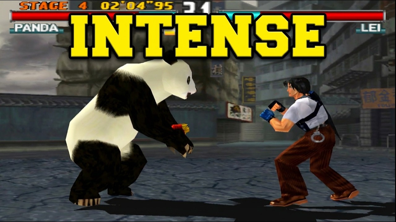 Tekken 3 Panda vs Lei – EPIC Power Clash [No Commentary 4K]