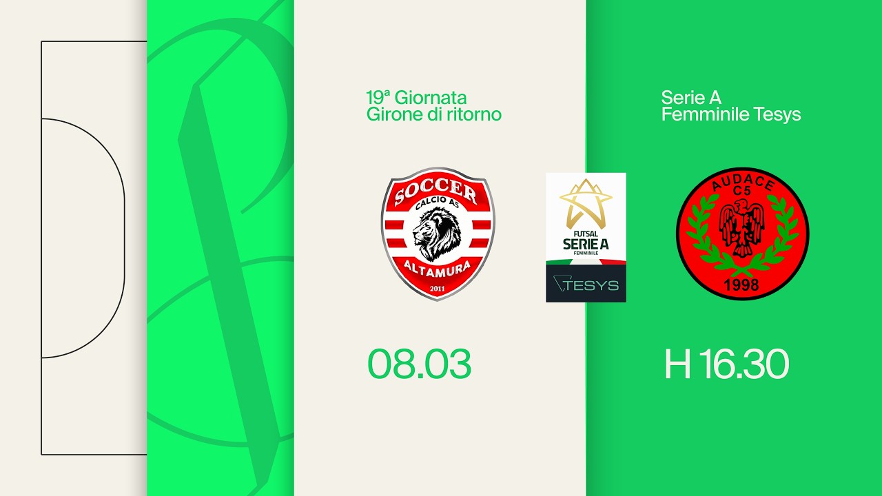 Soccer Altamura-Audace Verona 10-2 | 19ª giornata | Serie A Tesys 2025/2026