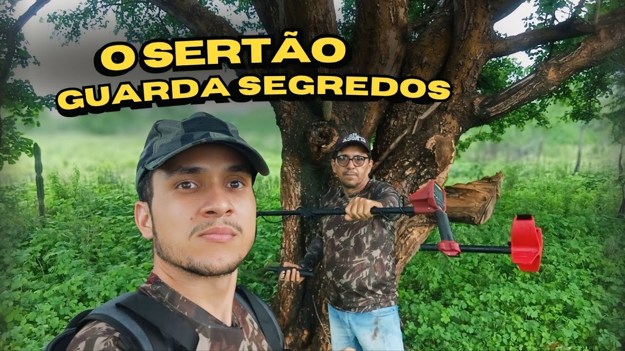 Achamos que Era Ouro… Mas o Sinal Contou Outra História...😳 | Detectorismo no Sertão.