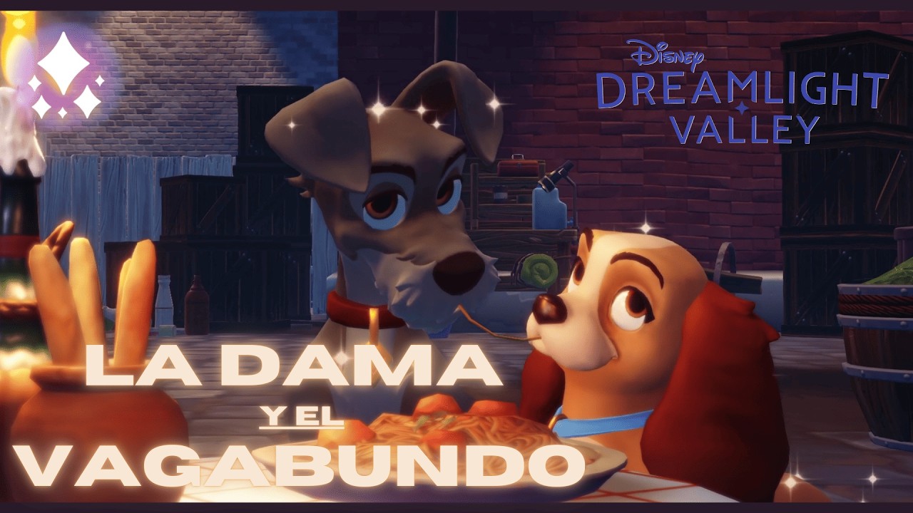 💙 Damos la bienvenida a la Dama y el Vagabundo al Valle | Disney Dreamlight Valley 💙