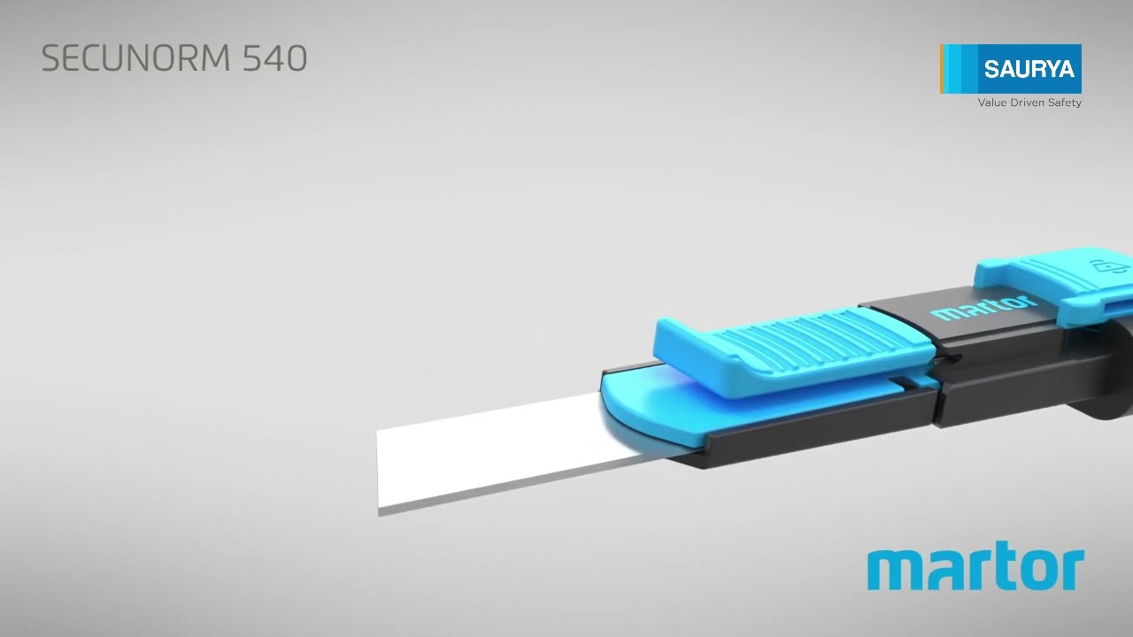 Handheld Industrial Safety Knife - Martor Secunorm 540 by Saurya Safety