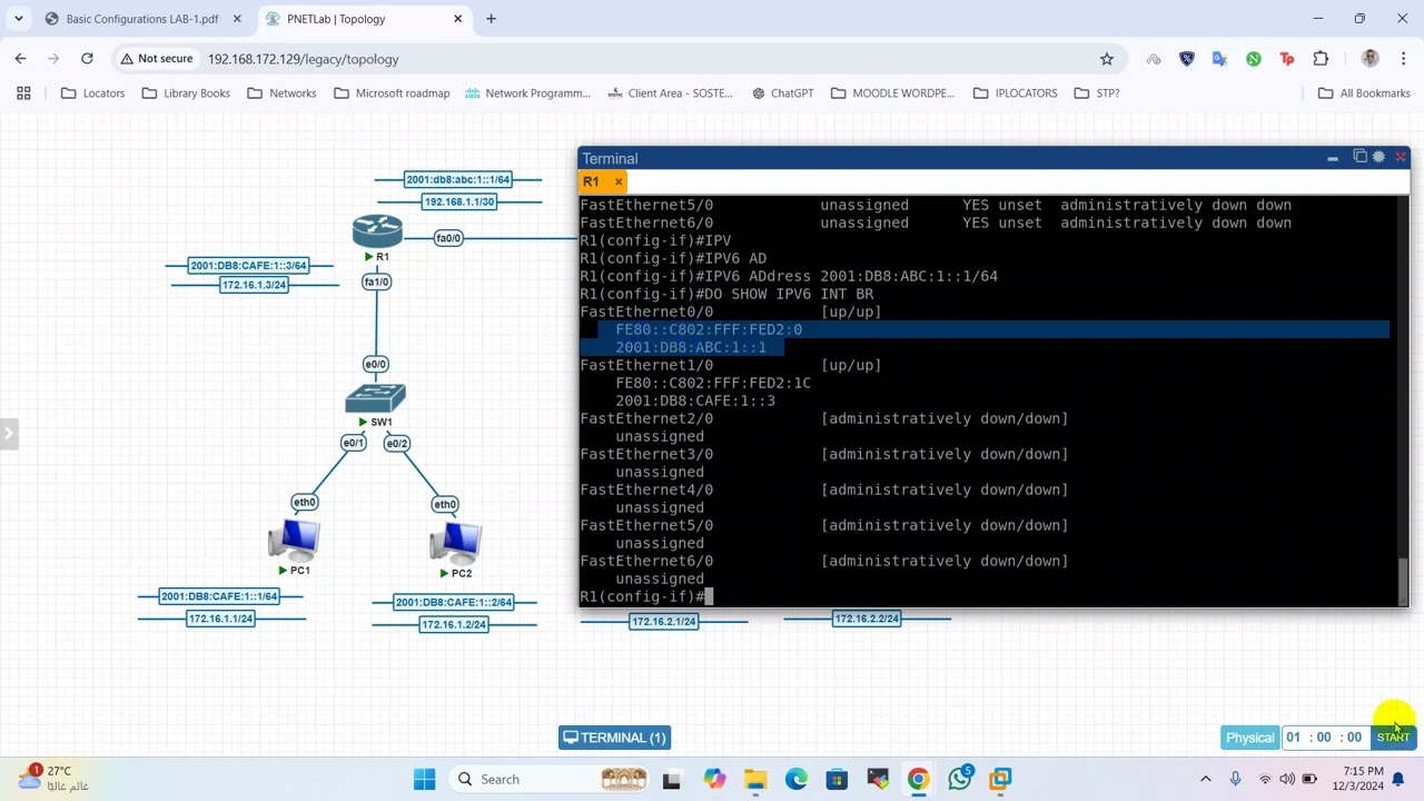 03 BASIC CONFIGURATION LAB-1 