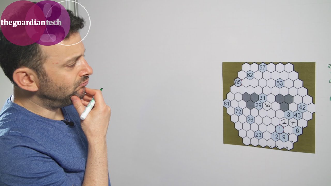 Beehive hidato: did you solve it?