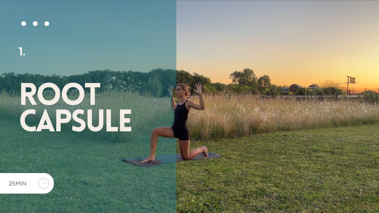 1. Root Capsule. Vinyasa Flow 25min (English)