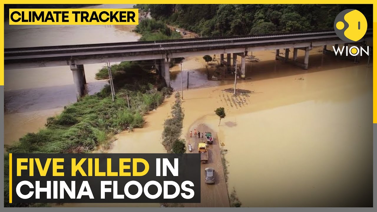 5 killed due to floods, landslides in China | WION Climate Tracker