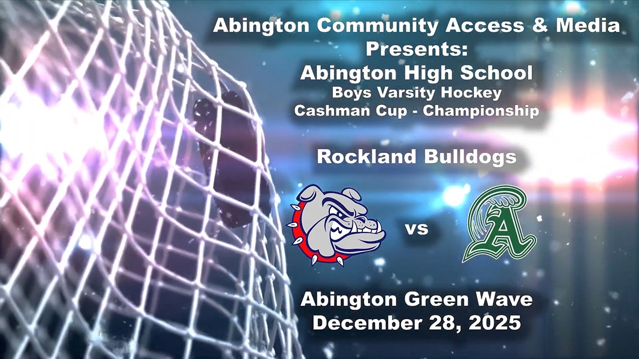 Rockland Bulldogs vs Abington Boys Varsity Hockey Cashman Cup Championship; December 28, 2025