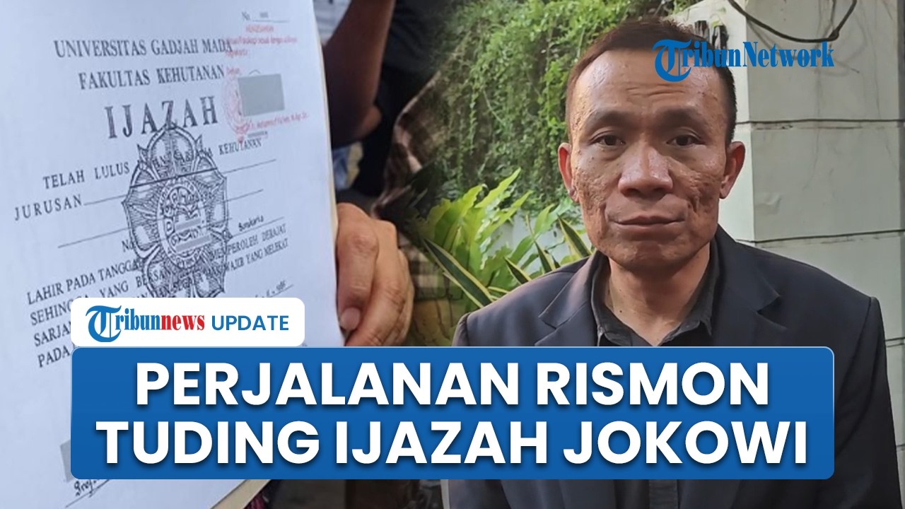 Perjalanan Rismon: Sejak Awal Tuding Ijazah Jokowi Palsu, Kini Minta Maaf Ajukan Restorative Justice