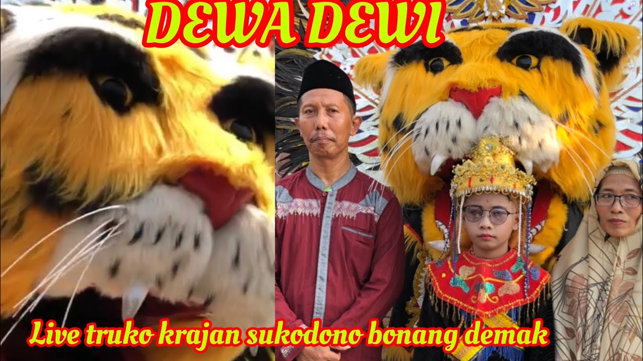Kirab Barongan dan Drum Band Dewa-Dewi Al Huda di Dukuh Truko-Krajan SUKODONO BONANG DEMAK.