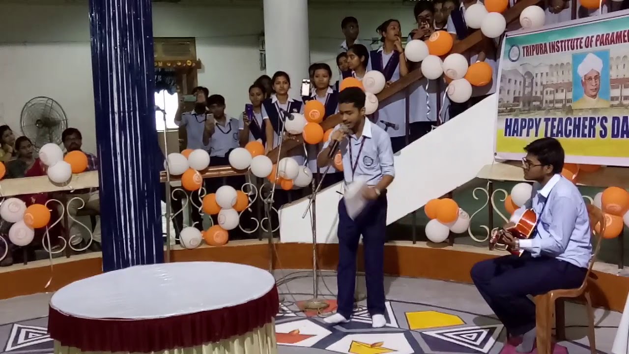Teachers Day Celebration 2019/#Mashup/#Tips/Singer=Arif/#Romantic/#happyteachersday/Guitarist=Raktim