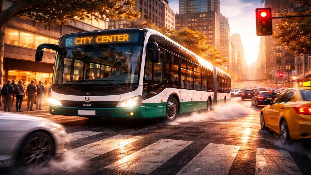 Traffic Madness Begins! 😅 | Bus Driving Sim 22 LIVE