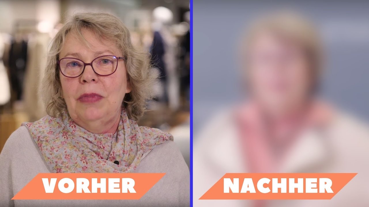 #vorhernachher für mehr Farbe und Pepp im Leben 💥 Sie hat sich getraut und ist extrem glücklich 🥰