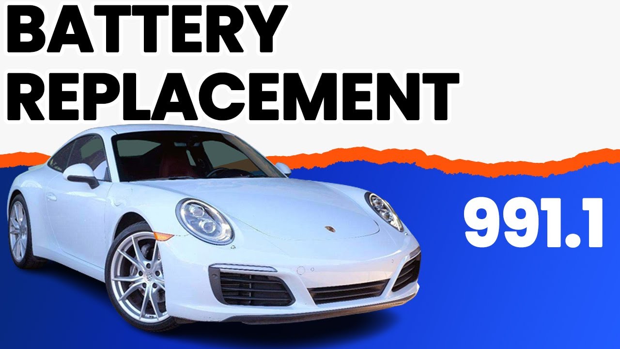 Porsche 991.1 Carrera Battery Replacement (2012 - 2016)