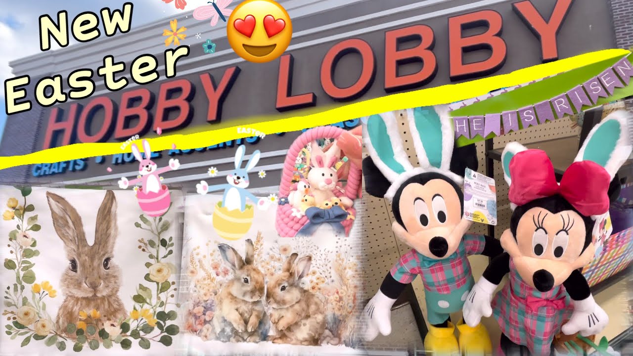 40% OFF NEW EASTER @ HOBBY LOBBY! 90% OFF HOME DECOR + More!