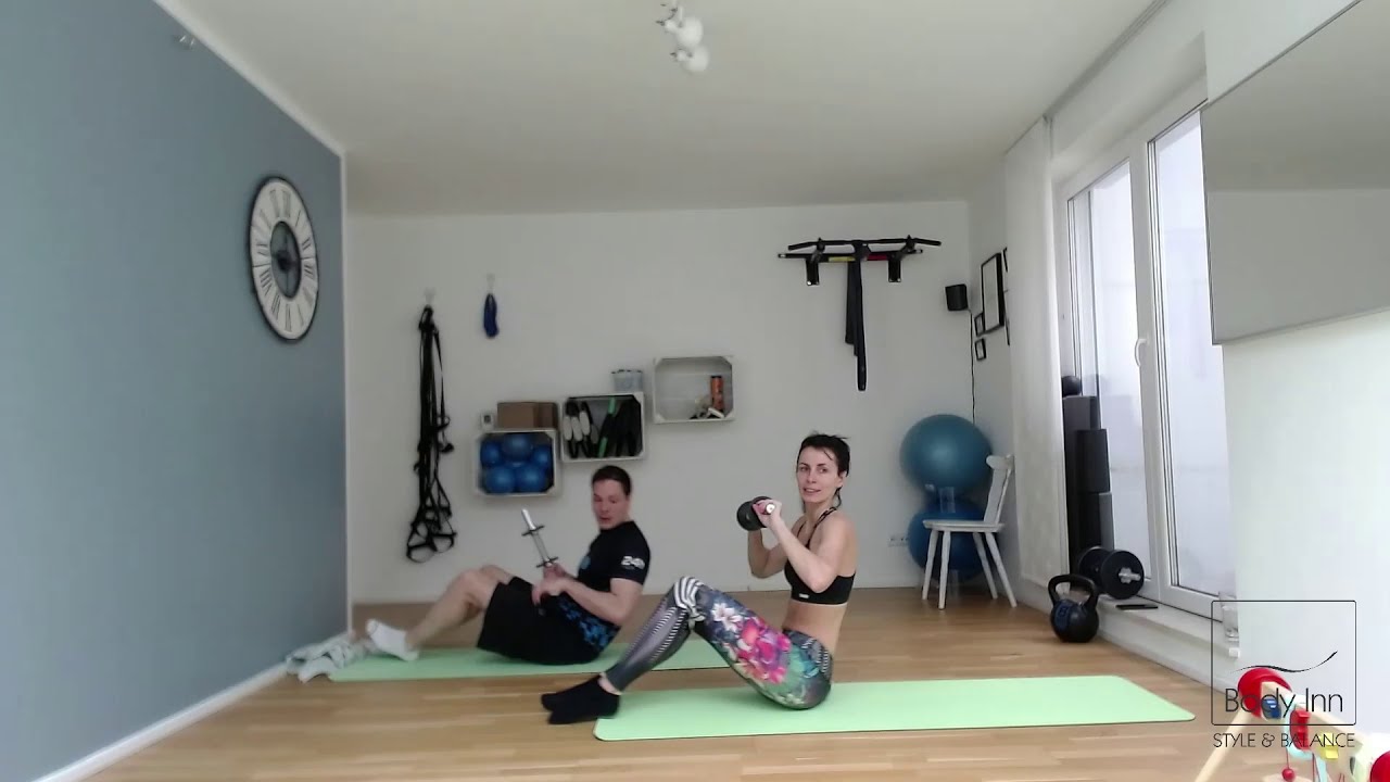 Home Workout - So trainieren wir privat! Trainiere heute mit uns aus dem Body Inn in M&uuml;nchen.
