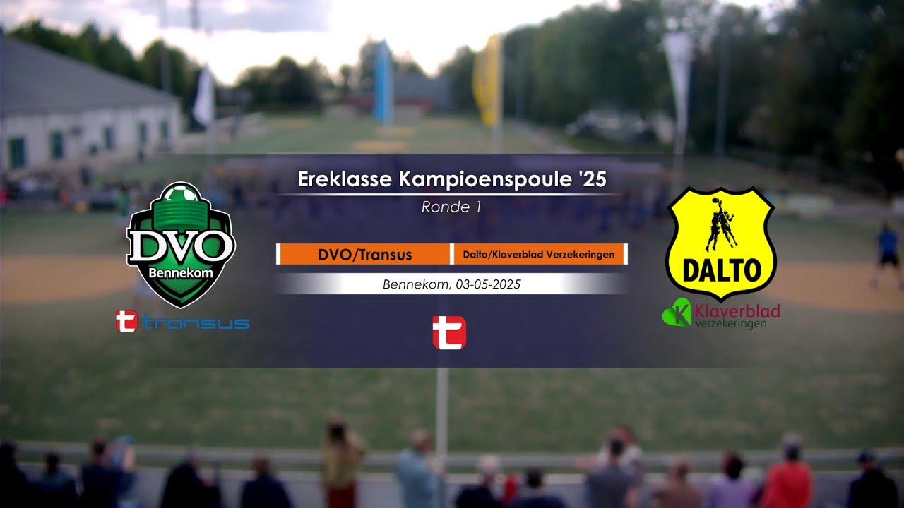 Ereklasse '24-'25: DVO/Transus - Dalto/Klaverblad Verzekeringen