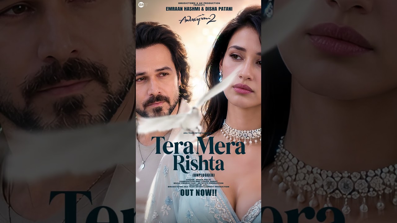 Tera Mera Rishta (Unplugged) | Awarapan 2 | New Song 2026 | Emraan Hashmi | Disha Patani | OUT NOW!!