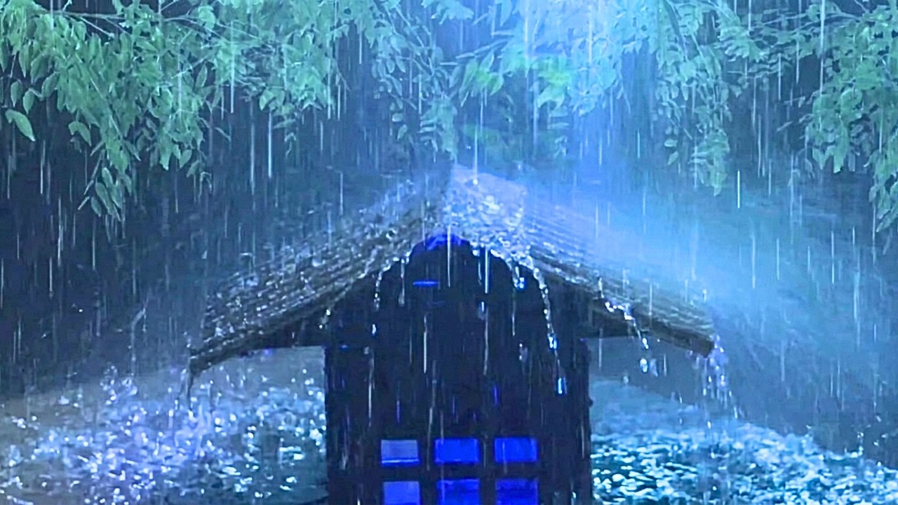 Rain Sounds for Sleeping - ASMR Rain and Thunder Sounds For Sleeping, Relaxing