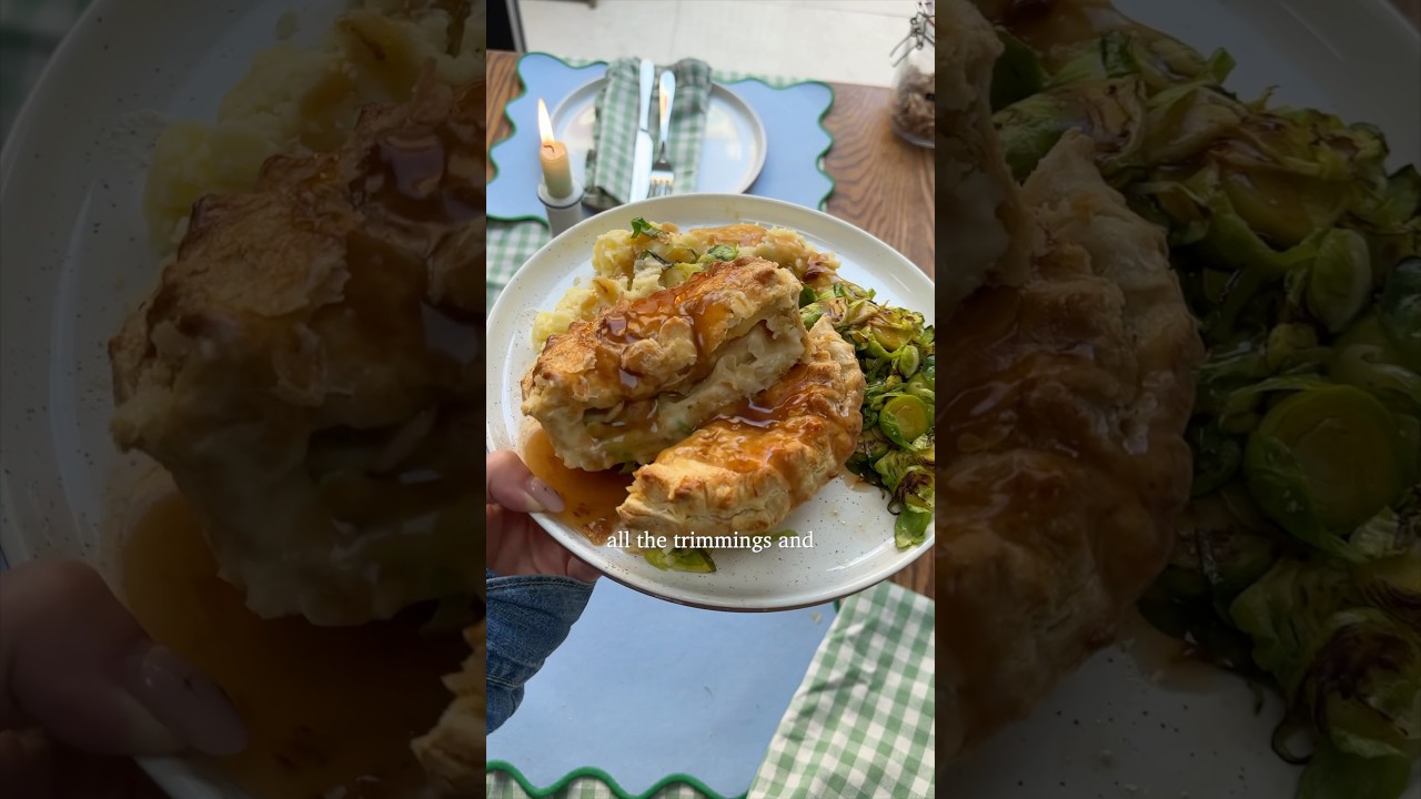 CREAMY LEEK PIE 🥧 full recipe on Georgie Eats ❤️