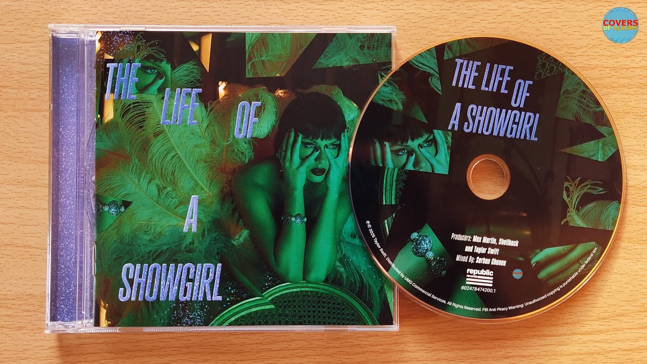 Taylor Swift - The Life Of A Showgirl (It's Rapturous Edition) / cd unboxing /