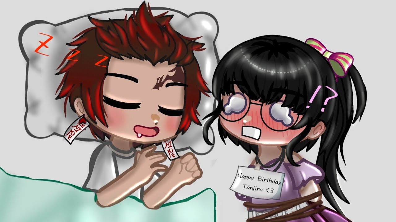 Birthday Gift!🎁 || Part 1/? || Tankana/Tanjiro x Kanao🌺🔥 || Modern AU || Demon Slayer || Gacha Nox